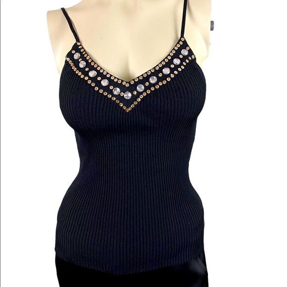 Black Papaya Embellished Tank - Picture 3 of 8